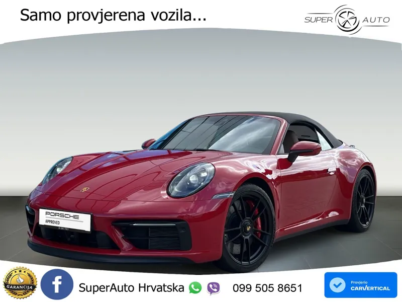 Porsche 911 Carrera GTS Cabriolet 3.0 (480 KS) PDK LED+GR SJED+ACC