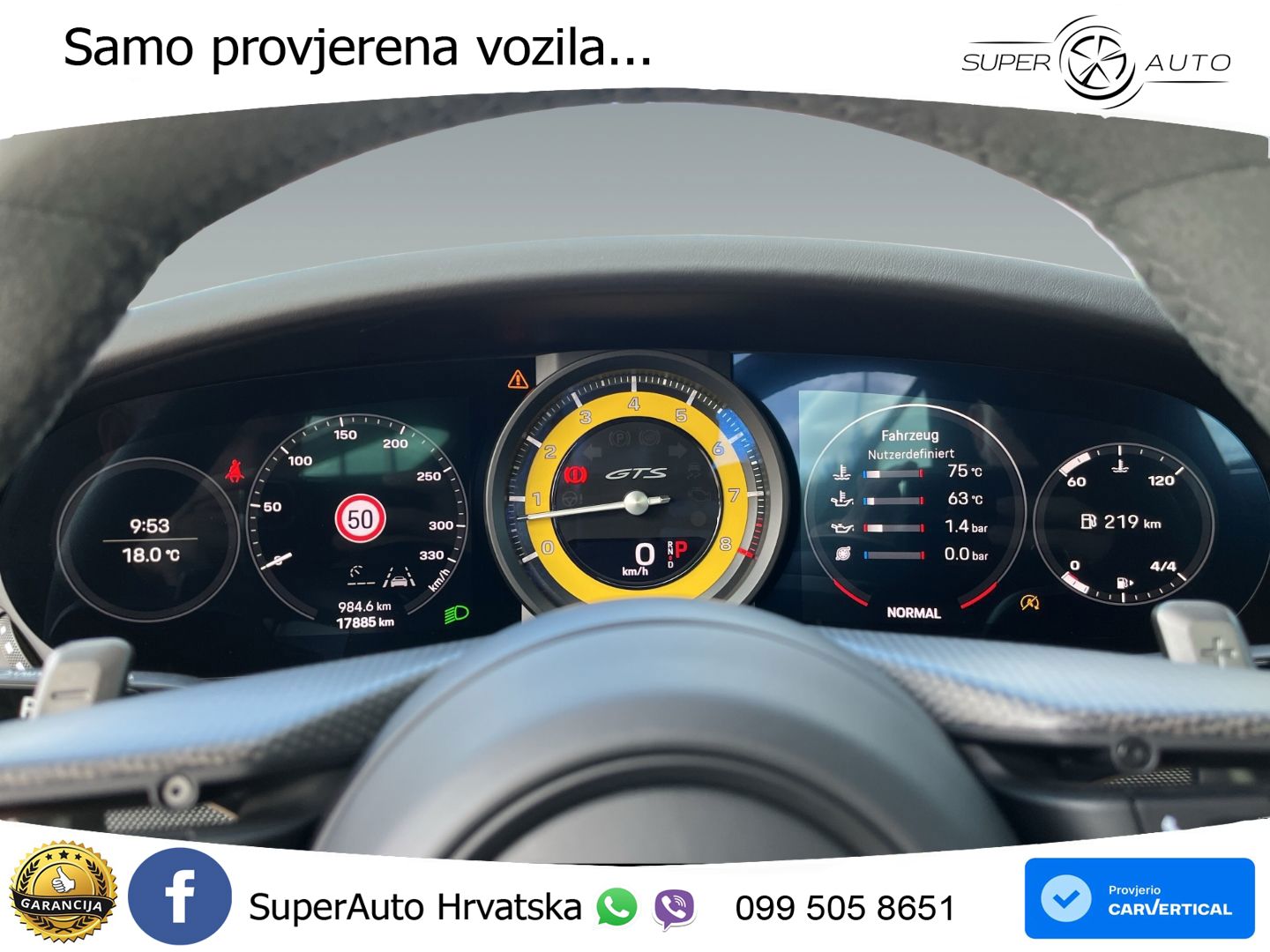 Porsche 911 Carrera GTS Cabriolet 3.0 (480 KS) PDK LED+GR SJED+ACC