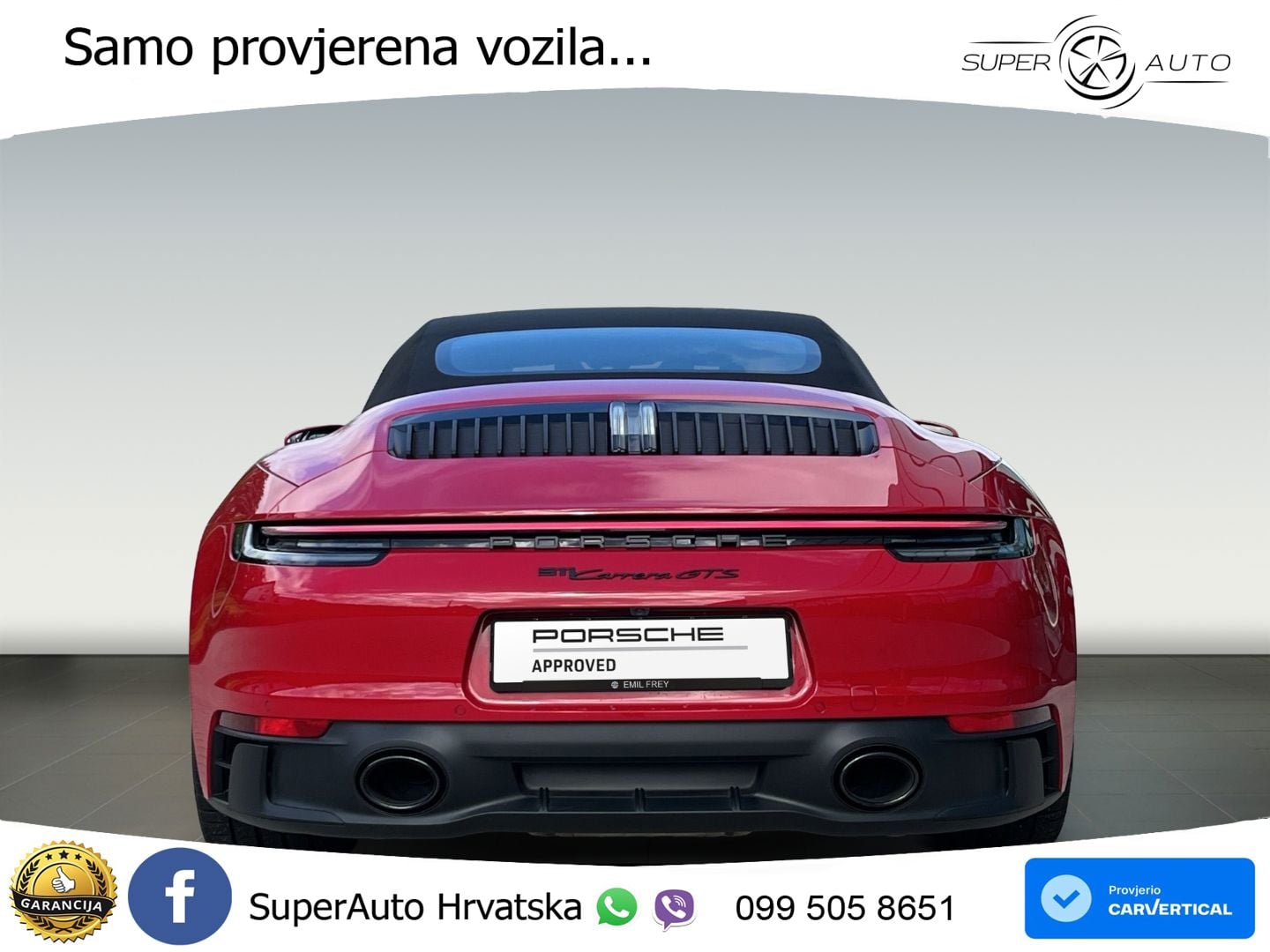 Porsche 911 Carrera GTS Cabriolet 3.0 (480 KS) PDK LED+GR SJED+ACC