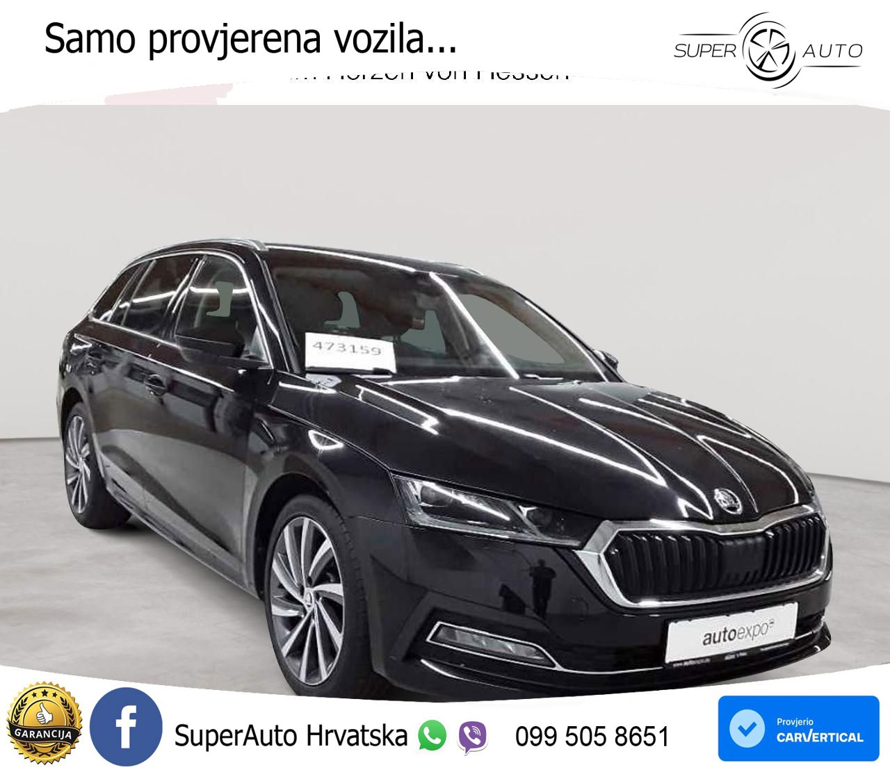 Škoda Octavia Combi 2.0 TDI (150 KS) DSG