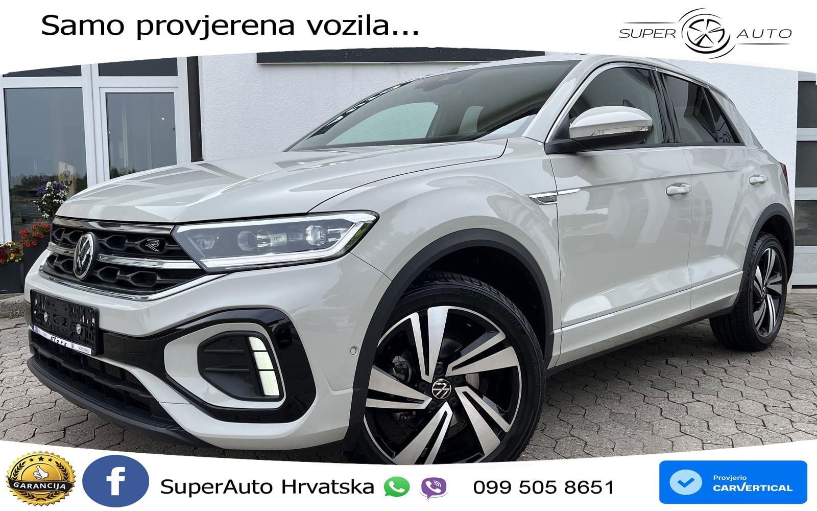 Volkswagen T-Roc 1.5 TSI (150 KS) DSG R-Line LED+GR SJED+ACC