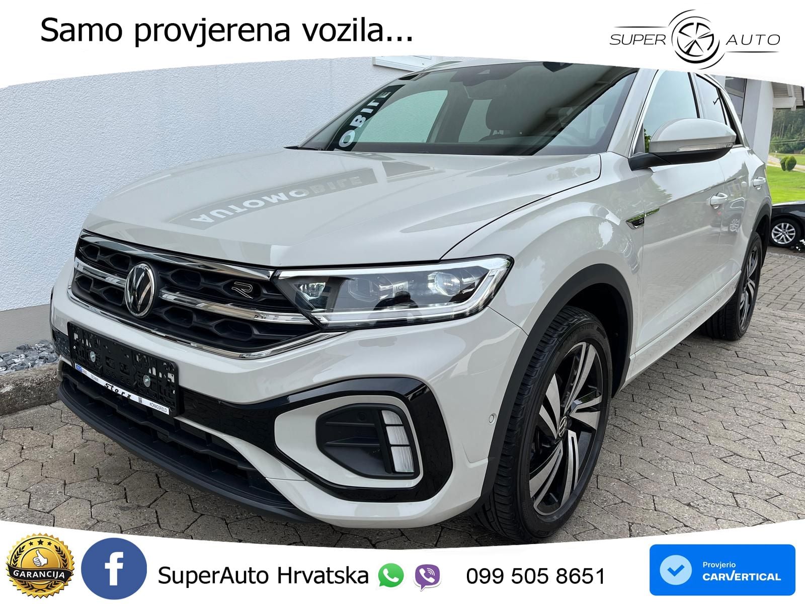 Volkswagen T-Roc 1.5 TSI (150 KS) DSG R-Line LED+GR SJED+ACC