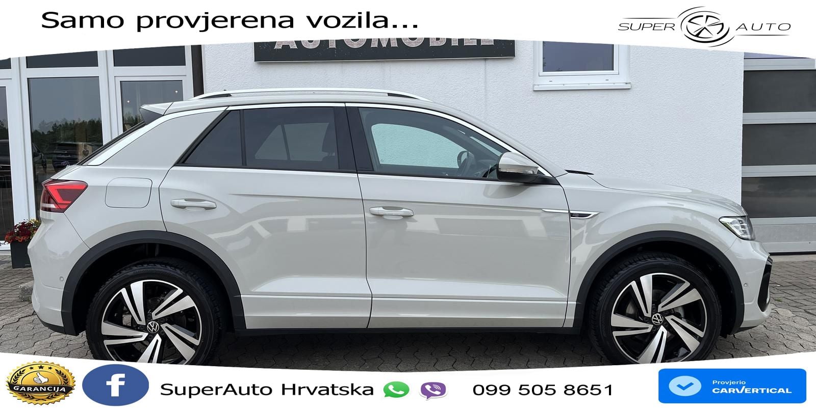 Volkswagen T-Roc 1.5 TSI (150 KS) DSG R-Line LED+GR SJED+ACC