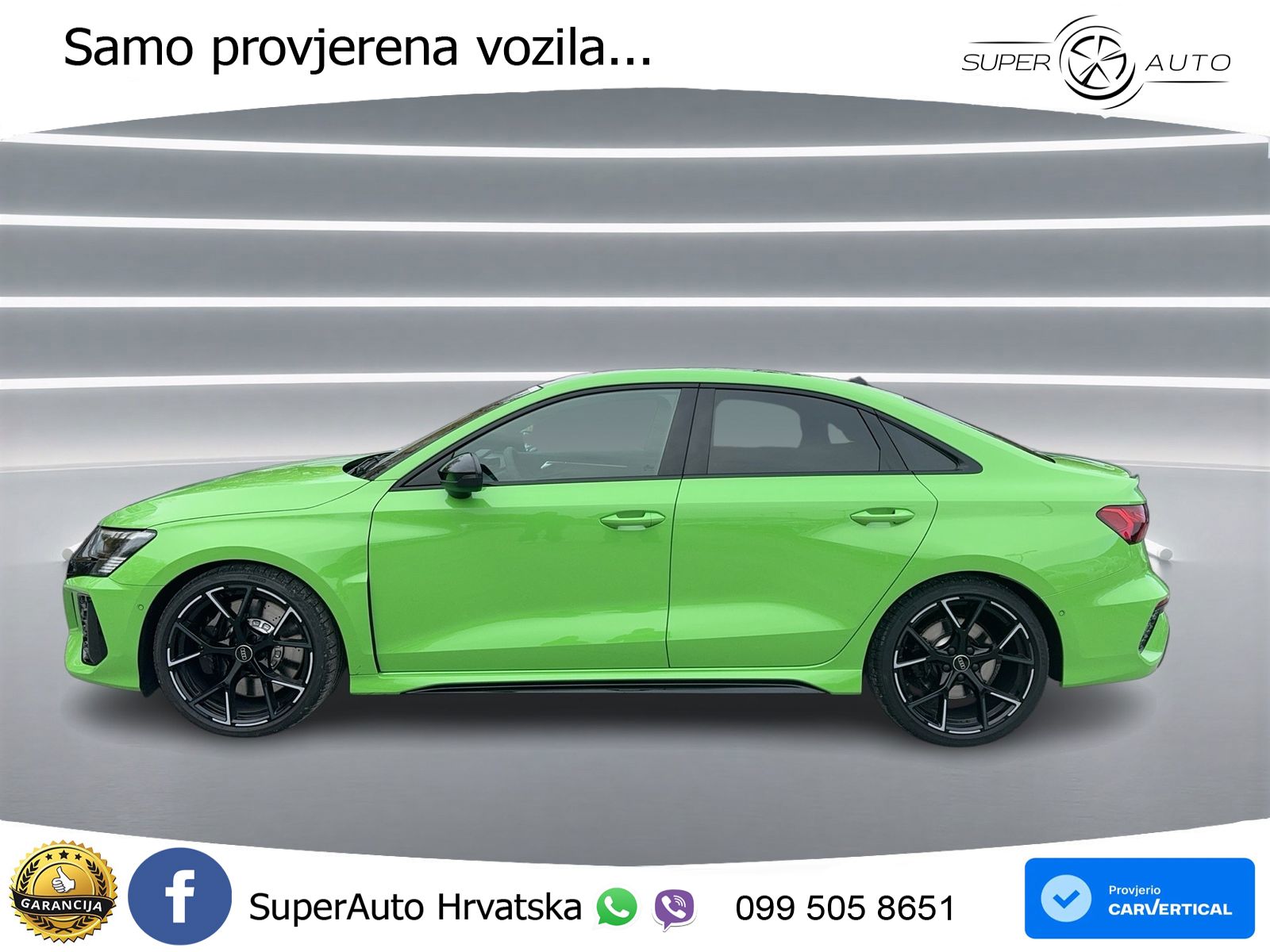 Audi RS3 Sedan 2.5 TFSI (400 KS) quattro S tronic MATRIX+GR SJED+KAM