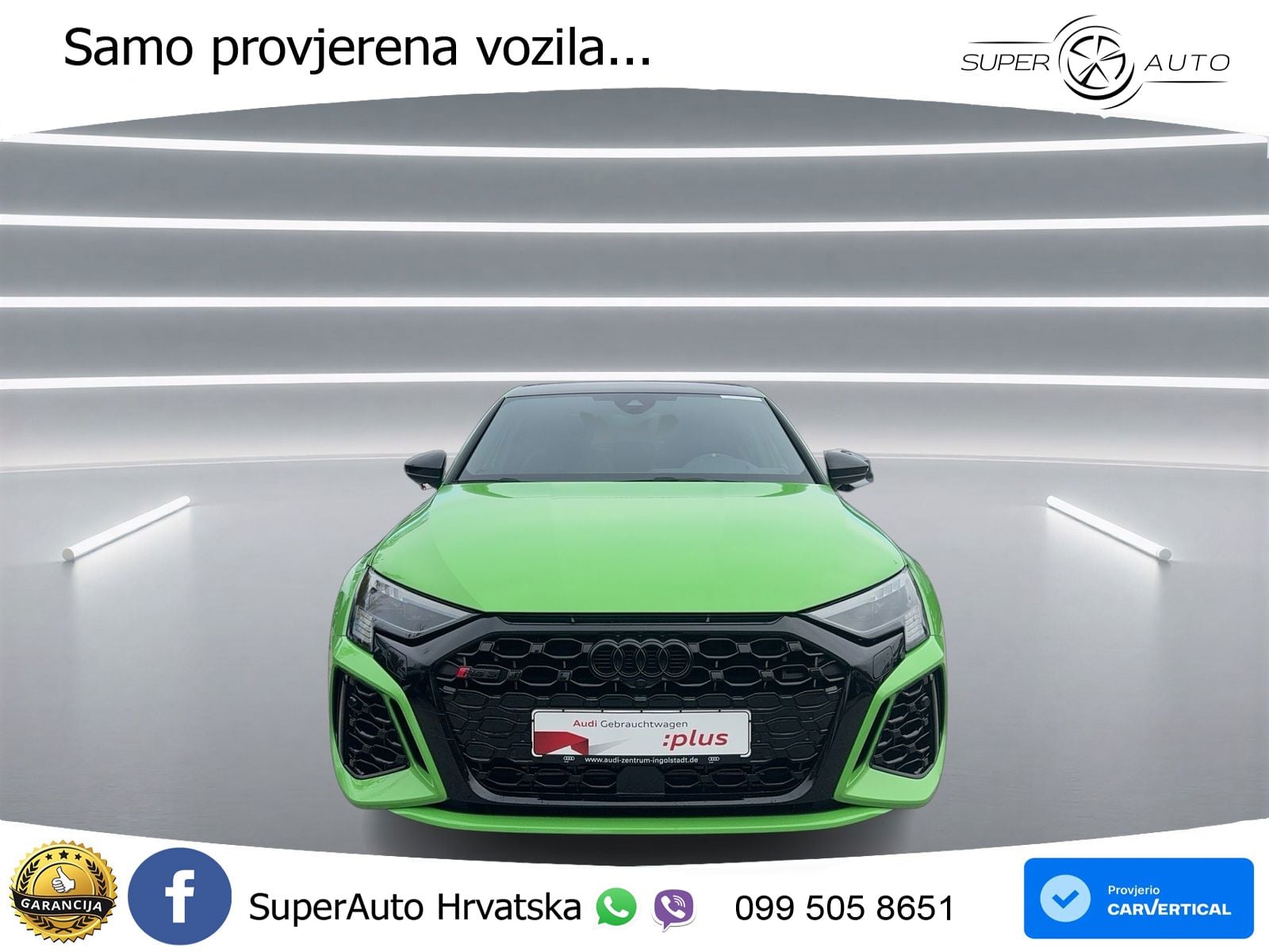 Audi RS3 Sedan 2.5 TFSI (400 KS) quattro S tronic MATRIX+GR SJED+KAM