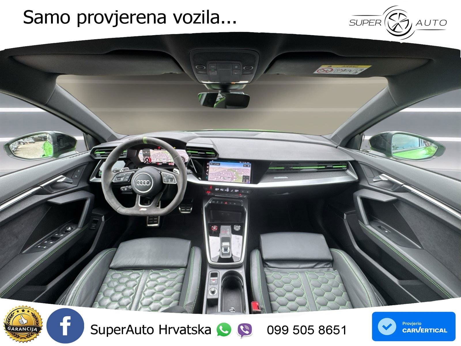 Audi RS3 Sedan 2.5 TFSI (400 KS) quattro S tronic MATRIX+GR SJED+KAM