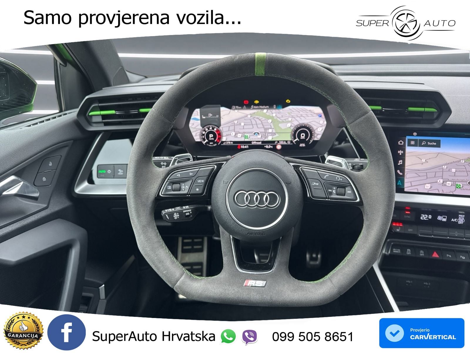Audi RS3 Sedan 2.5 TFSI (400 KS) quattro S tronic MATRIX+GR SJED+KAM