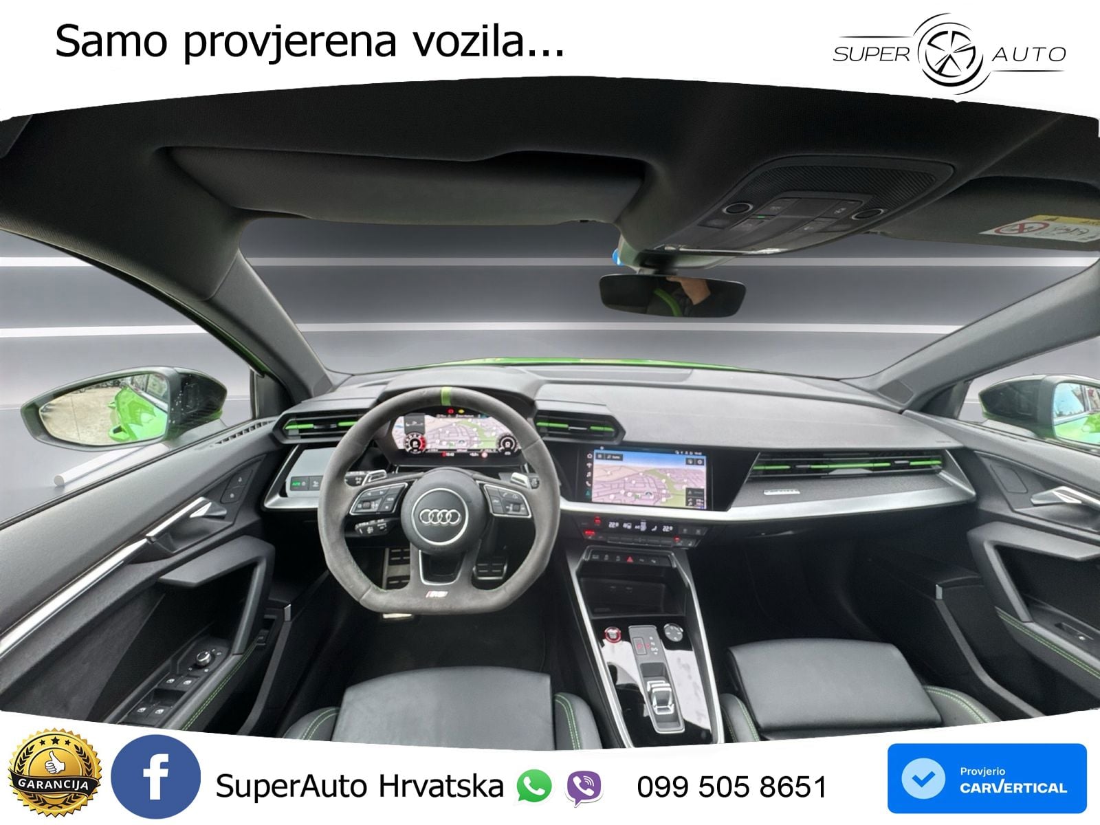Audi RS3 Sedan 2.5 TFSI (400 KS) quattro S tronic MATRIX+GR SJED+KAM