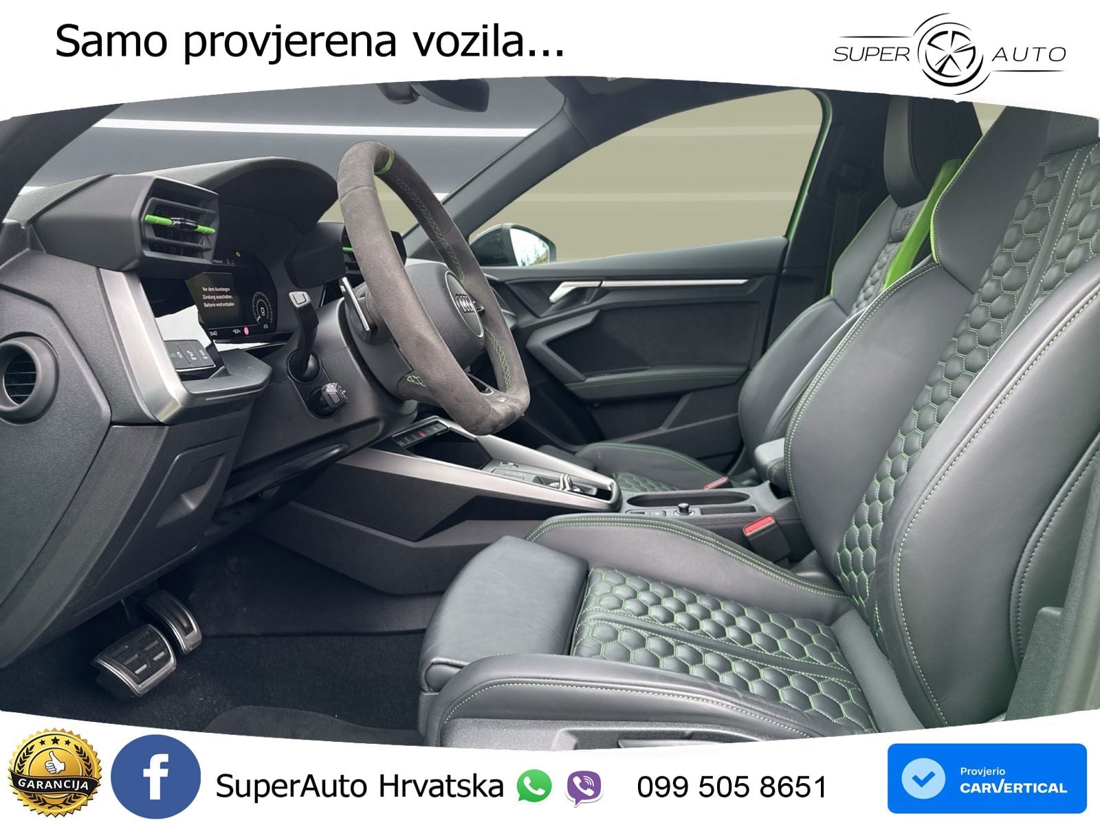 Audi RS3 Sedan 2.5 TFSI (400 KS) quattro S tronic MATRIX+GR SJED+KAM