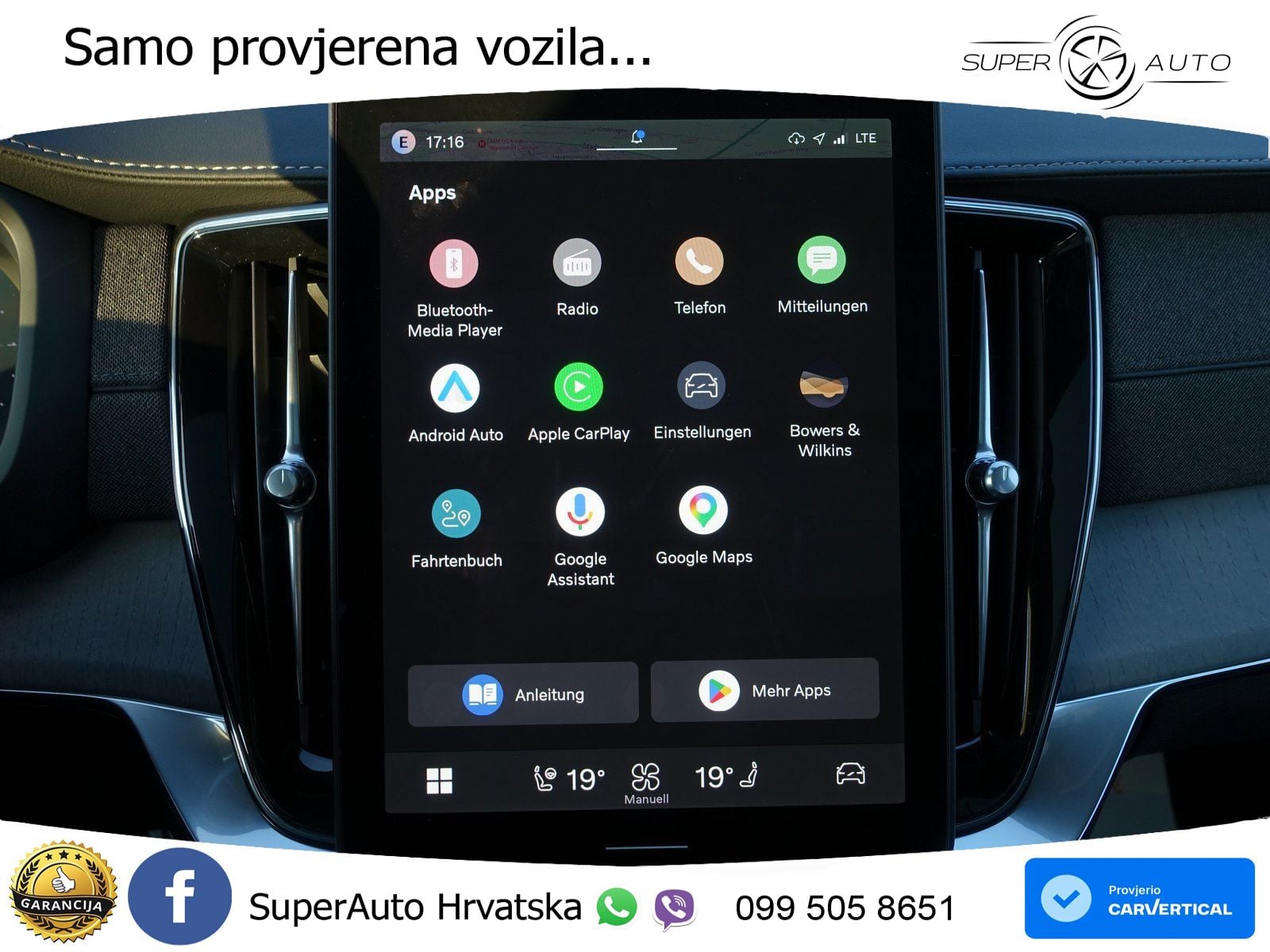 Volvo XC90 2.0 T8 AWD Automatic LED+GR SJED+ACC