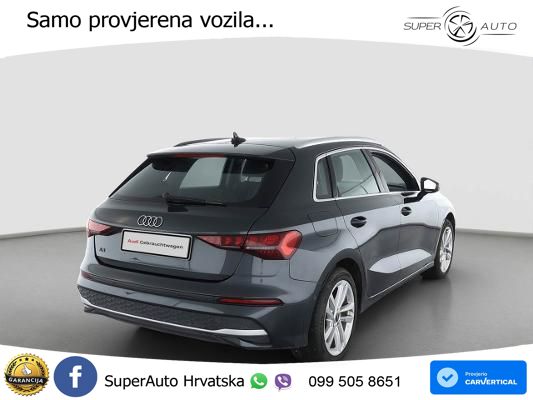 Audi A3 35 TFSI (150 KS) S tronic advanced LED+GR SJED+ACC