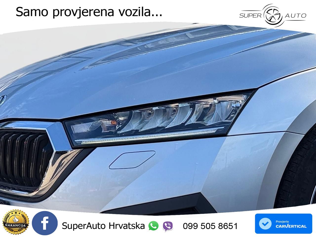 Škoda Octavia Combi 2.0 TDI (150 KS) 4x4 DSG LED+GR SJED+ACC
