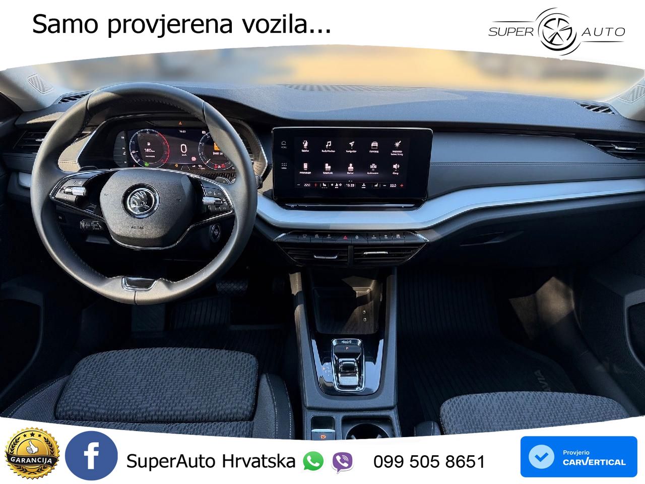 Škoda Octavia Combi 2.0 TDI (150 KS) 4x4 DSG LED+GR SJED+ACC