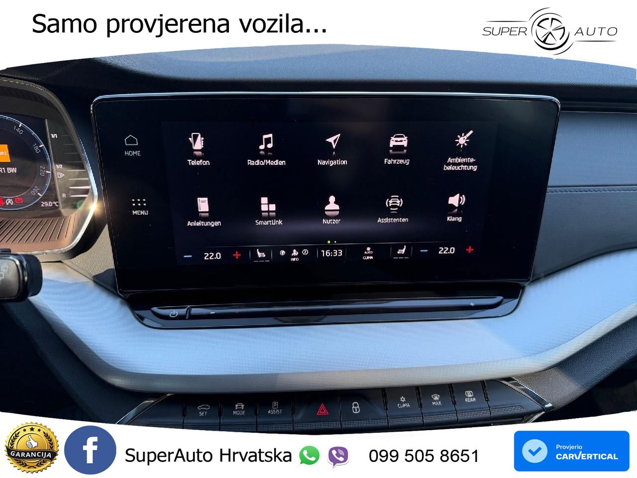 Škoda Octavia Combi 2.0 TDI (150 KS) 4x4 DSG LED+GR SJED+ACC