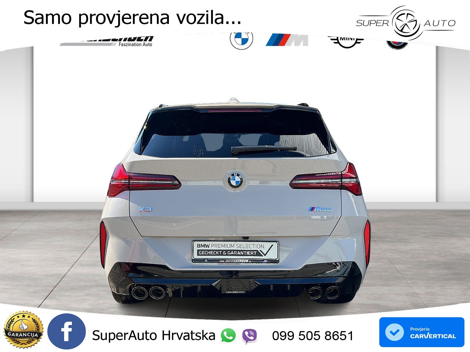 BMW X3 M50 xDrive Steptronic ACC+HEAD+GR SJED+360+PANO