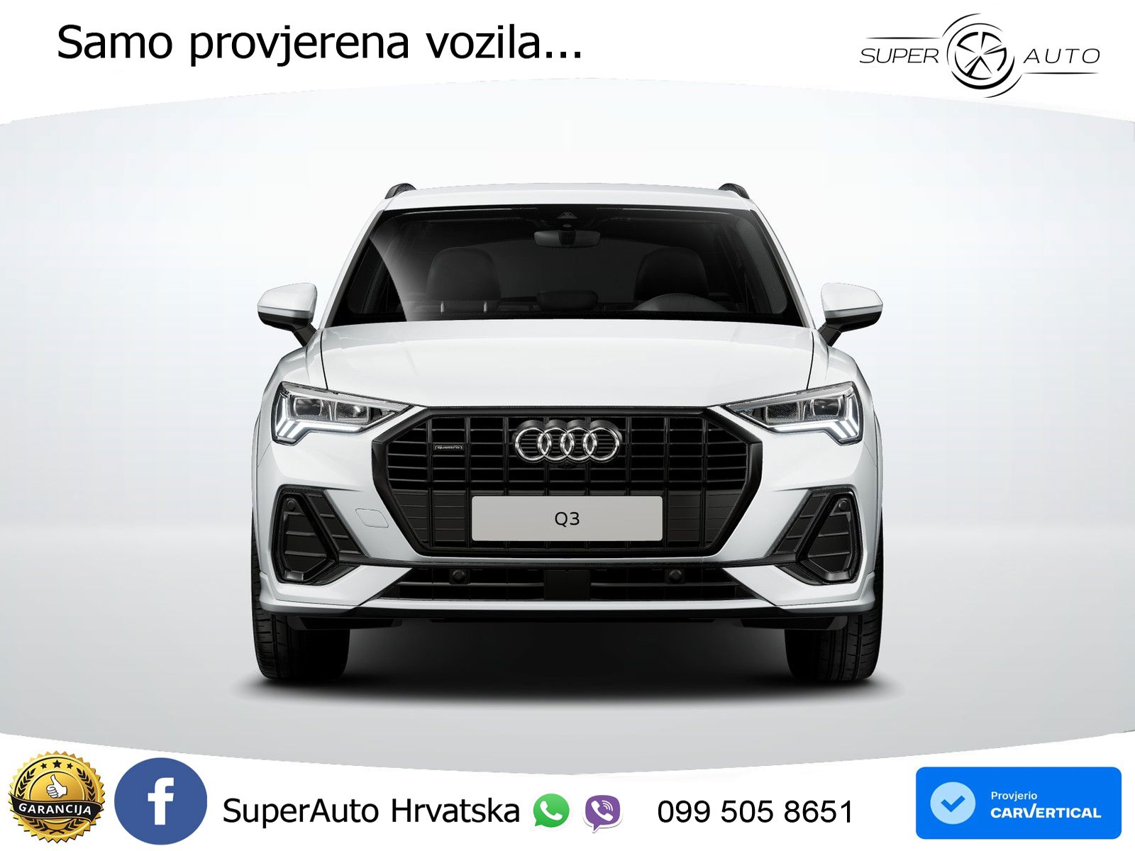 Audi Q3 40 TFSI (190 KS) quattro S tronic S line LED+GR SJED+ACC