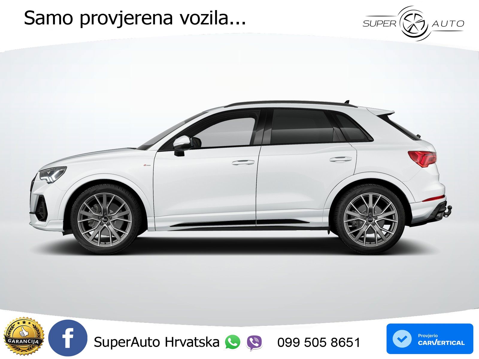 Audi Q3 40 TFSI (190 KS) quattro S tronic S line LED+GR SJED+ACC