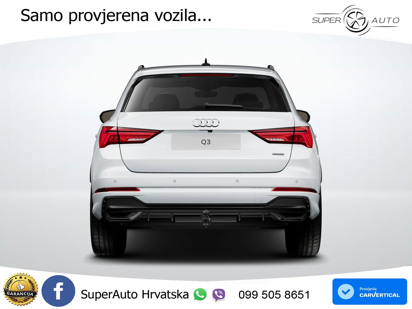 Audi Q3 40 TFSI (190 KS) quattro S tronic S line LED+GR SJED+ACC