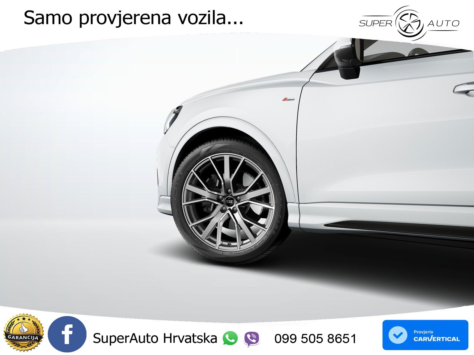 Audi Q3 40 TFSI (190 KS) quattro S tronic S line LED+GR SJED+ACC