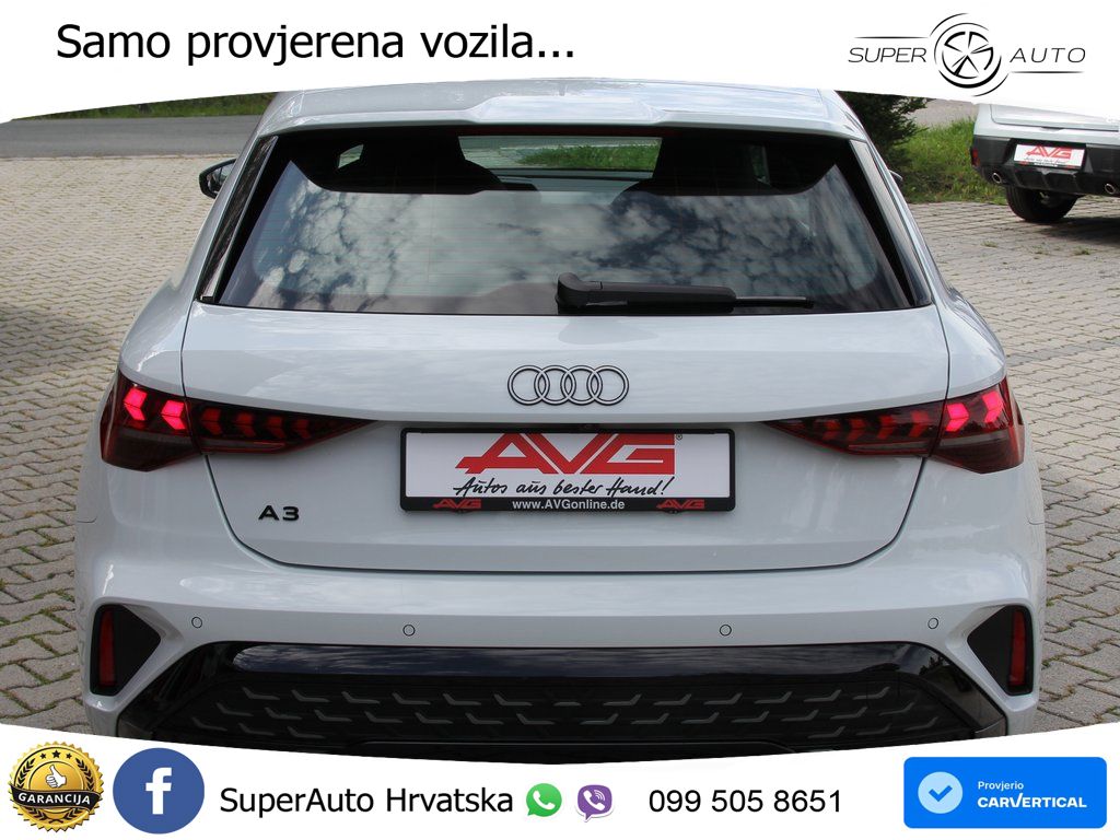 Audi A3 40 TFSIe (204 KS) S tronic S line LED+ACC