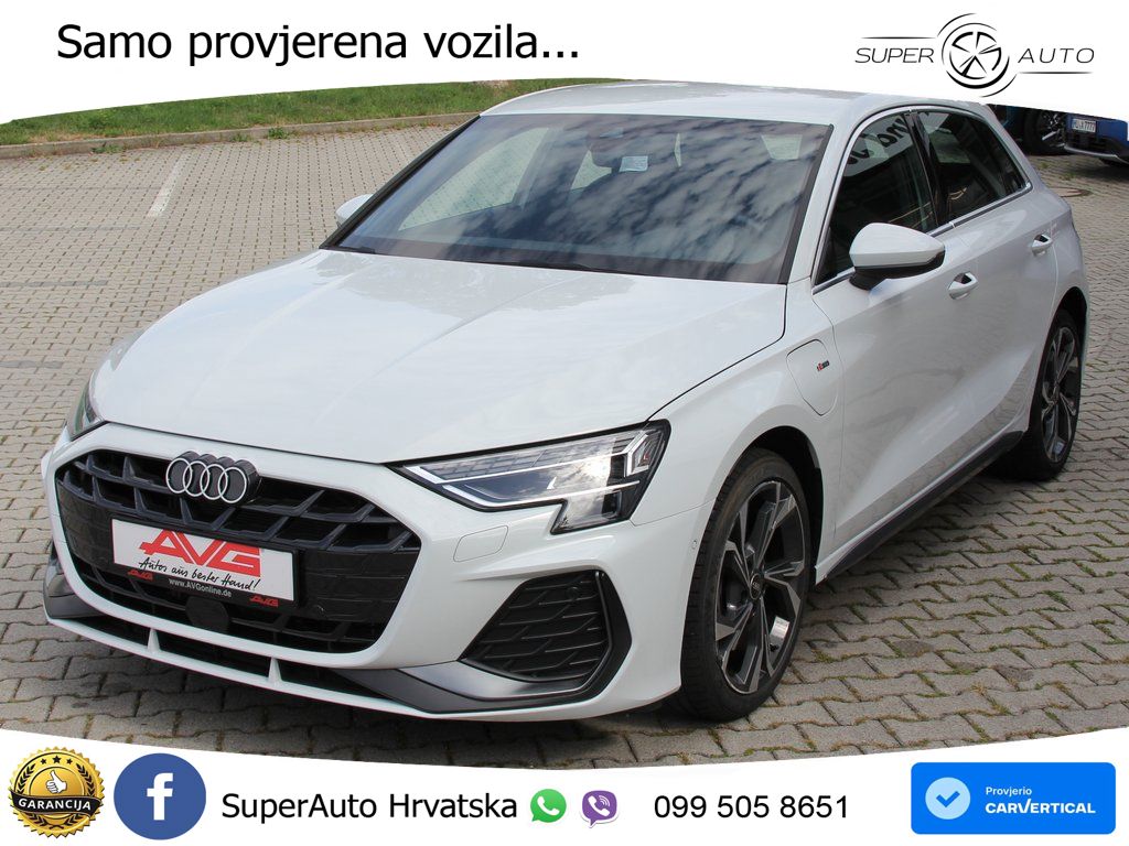 Audi A3 40 TFSIe (204 KS) S tronic S line LED+ACC