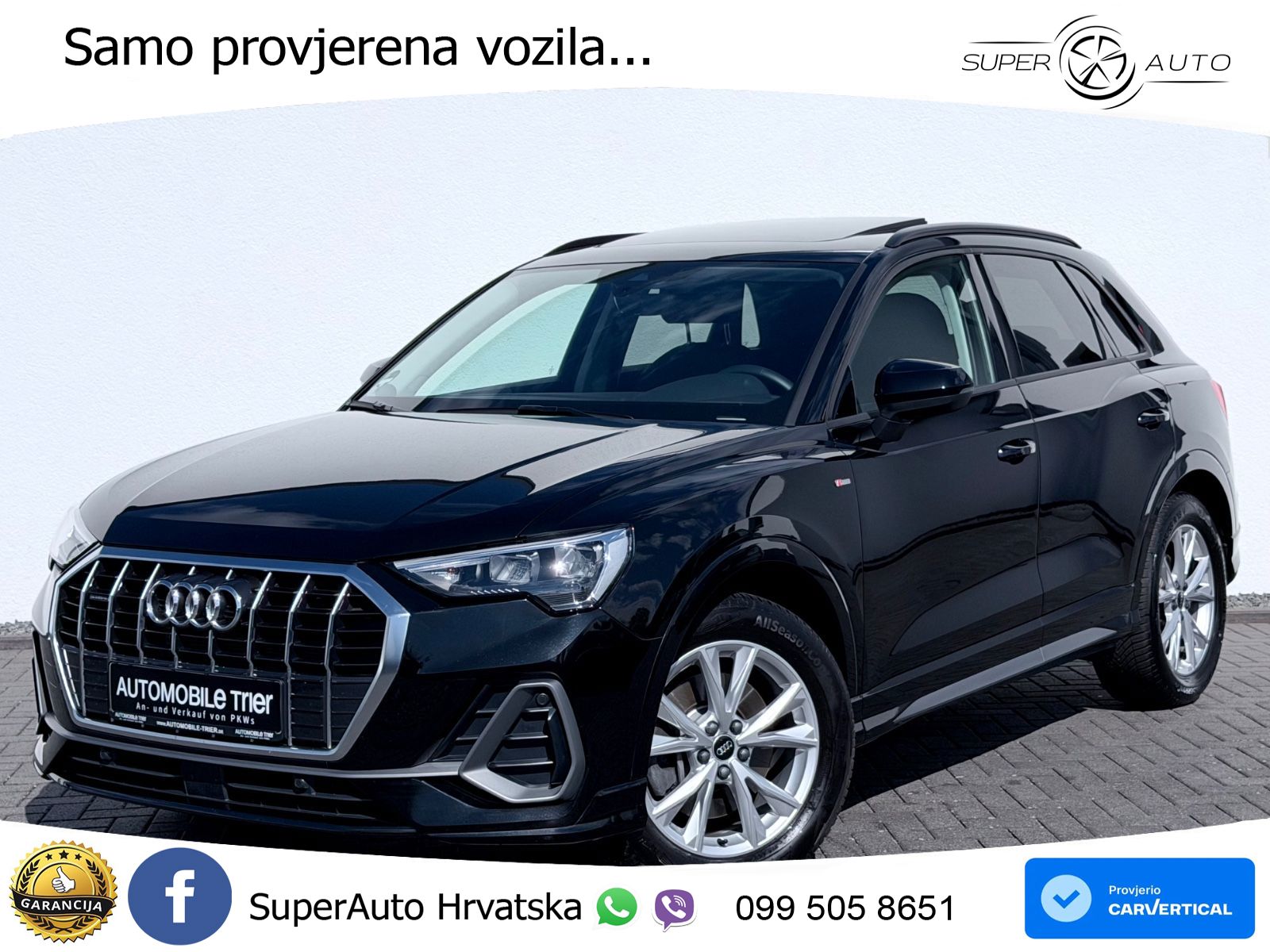 Audi Q3 40 TFSI (190 KS) quattro S tronic S line