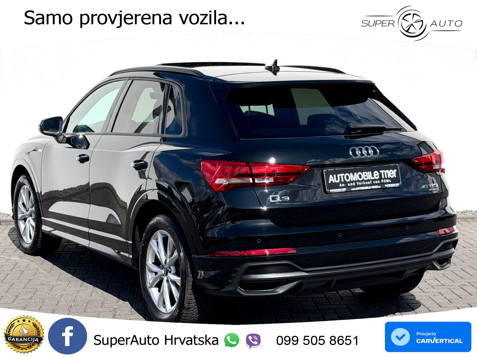 Audi Q3 40 TFSI (190 KS) quattro S tronic S line