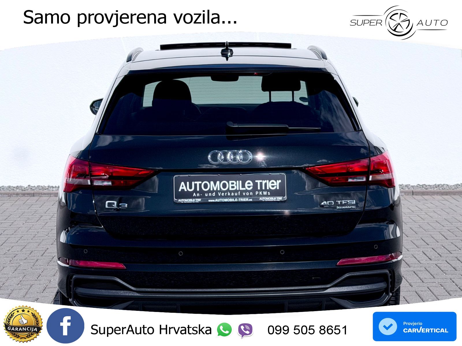 Audi Q3 40 TFSI (190 KS) quattro S tronic S line