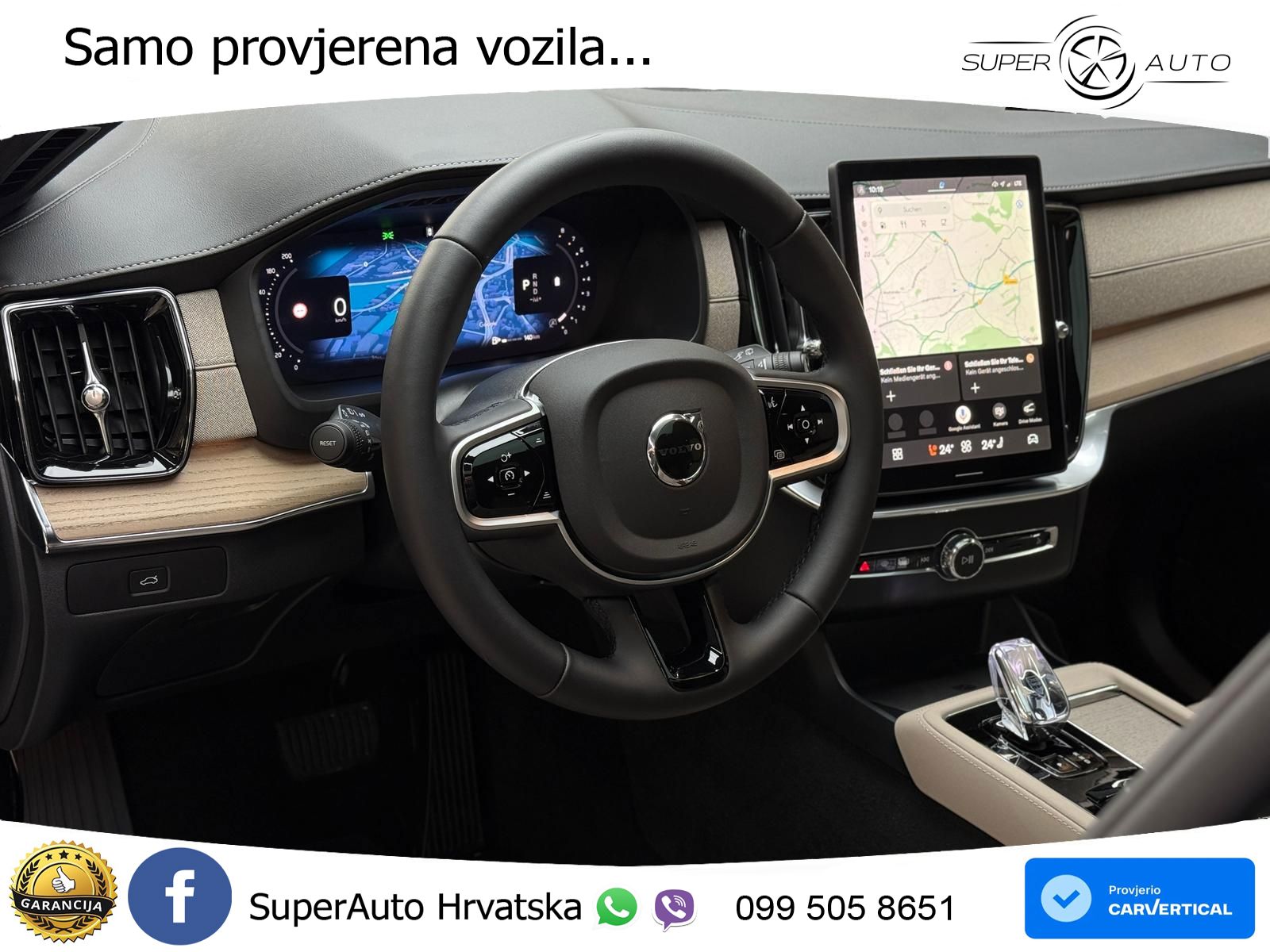 Volvo XC90 2.0 B5 AWD Automatic ACC+HEAD+4xGR SJED+360+PANO