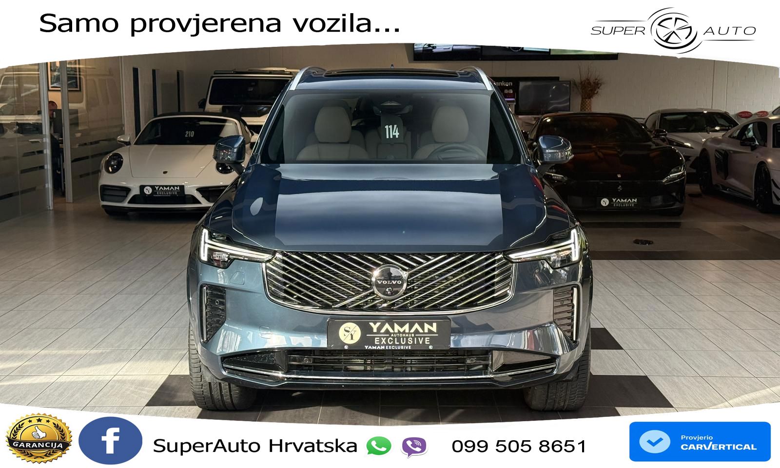 Volvo XC90 2.0 B5 AWD Automatic ACC+HEAD+4xGR SJED+360+PANO