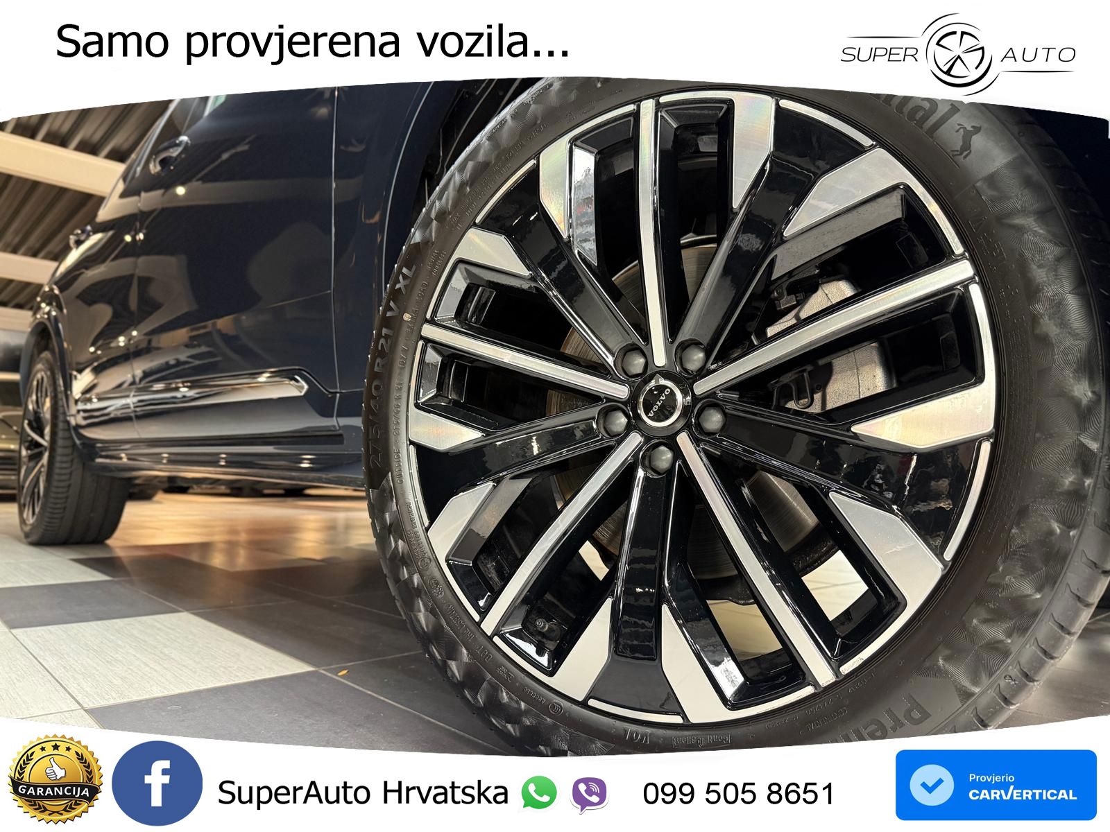 Volvo XC90 2.0 B5 AWD Automatic ACC+HEAD+4xGR SJED+360+PANO