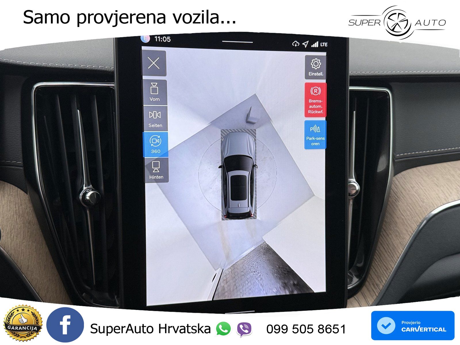 Volvo XC60 B5 Benzin AWD Geartronic ACC+HEAD+4xGR SJED+360+PANO
