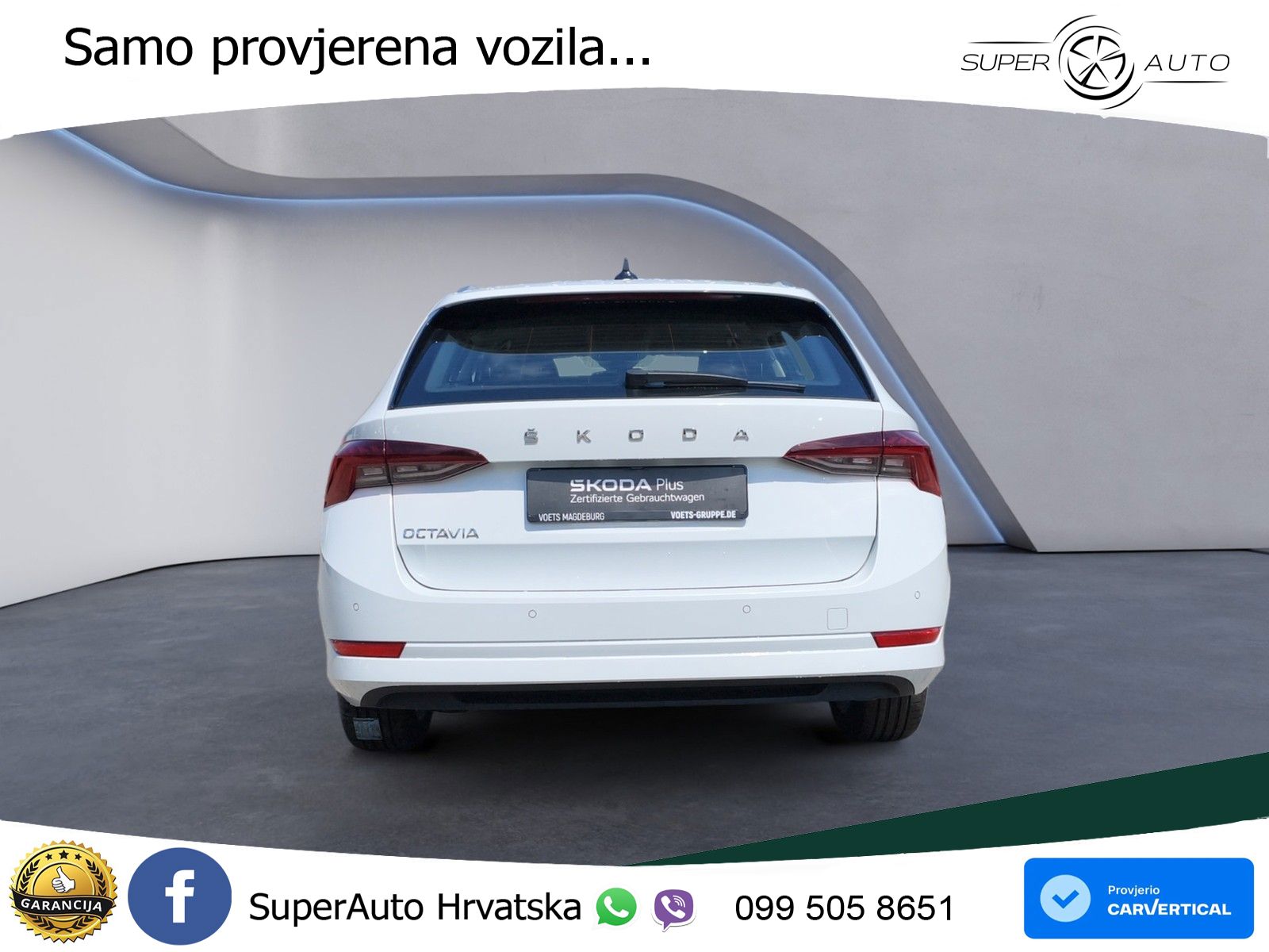 Škoda Octavia Combi 2.0 TDI (150 KS) DSG LED+GR SJED+ACC