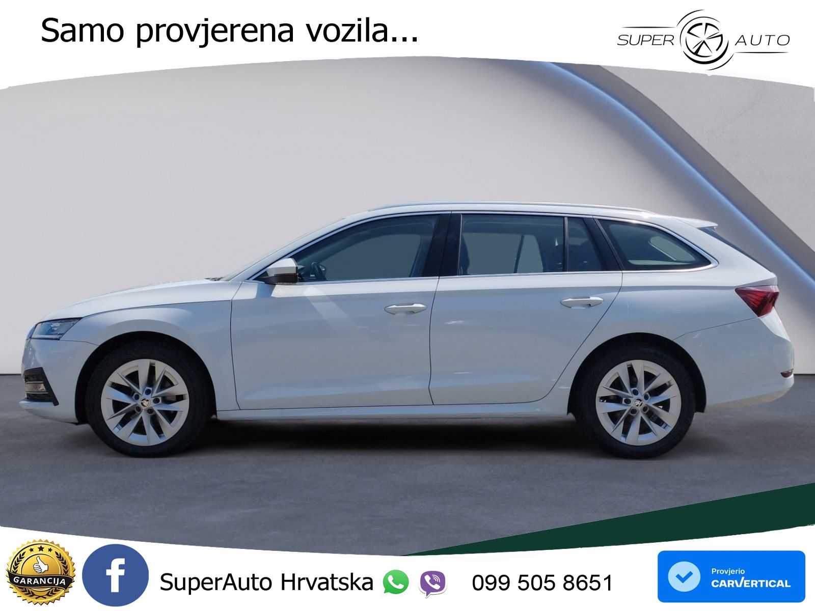 Škoda Octavia Combi 2.0 TDI (150 KS) DSG LED+GR SJED+ACC