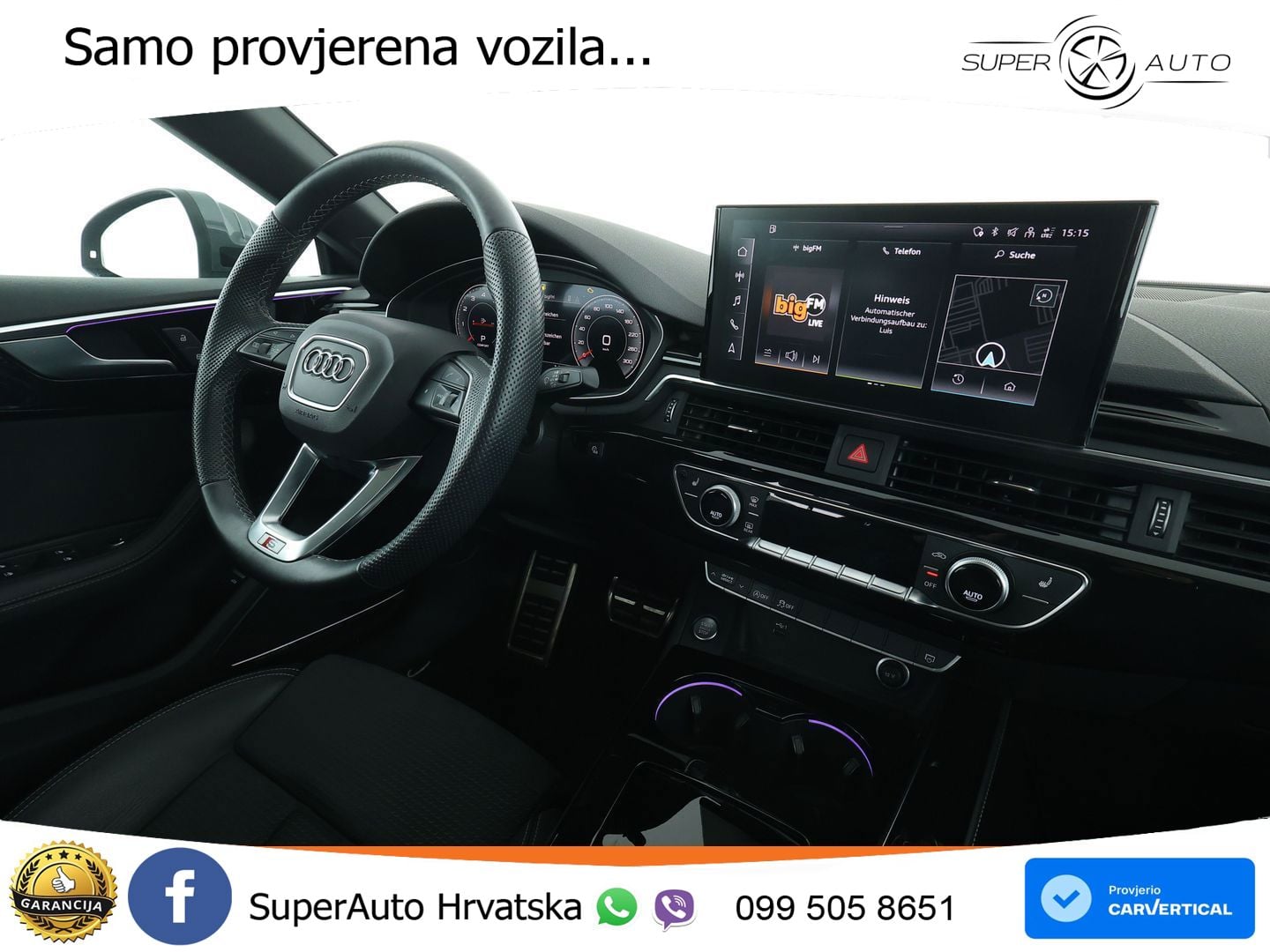 Audi A5 Sportback 35 TFSI (150 KS) S tronic S line LED+GR SJED+ACC