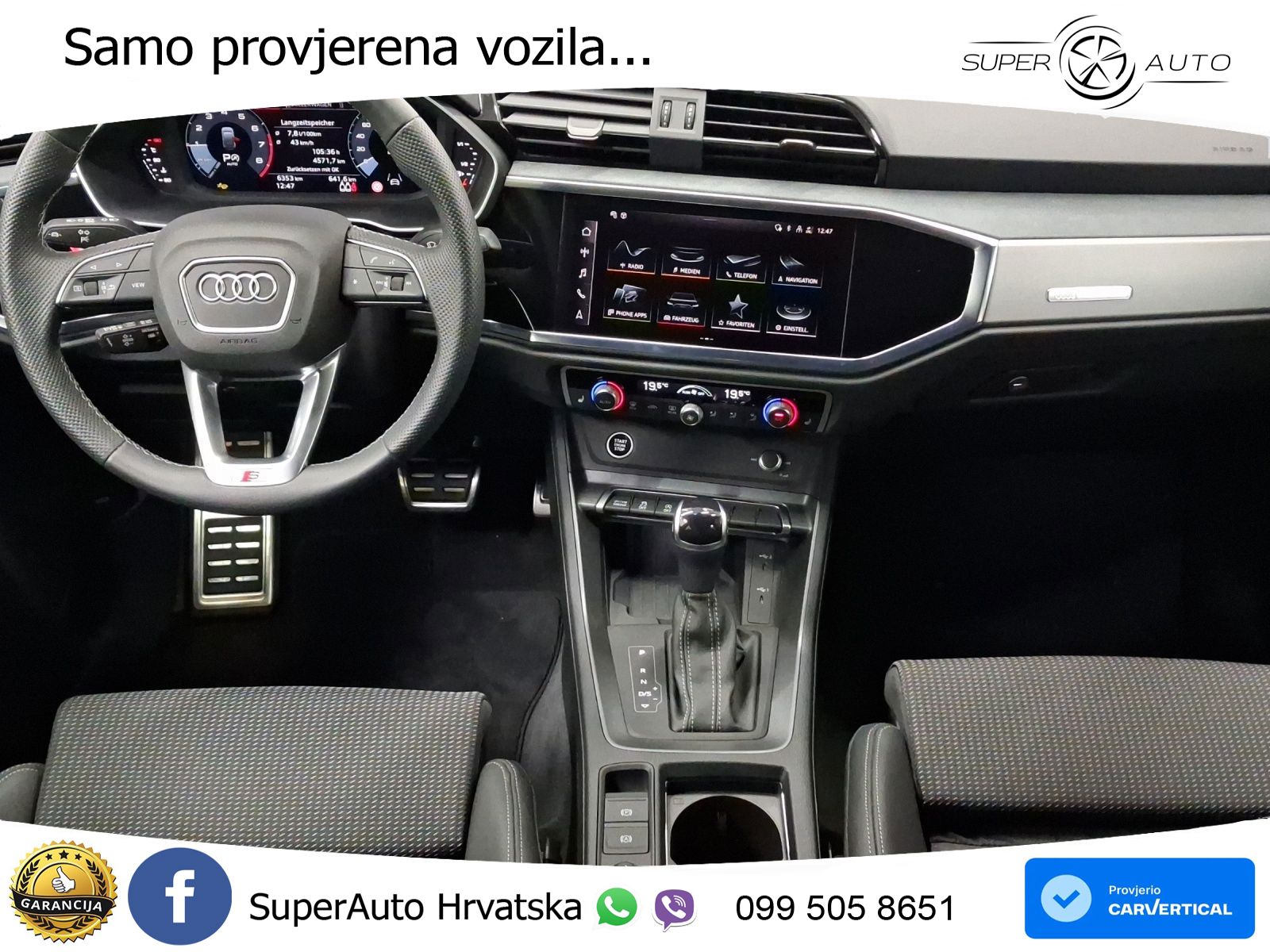 Audi Q3 II Sportback 35 TFSI (150 KS) S tronic 2x S line LED+GR SJED+ACC