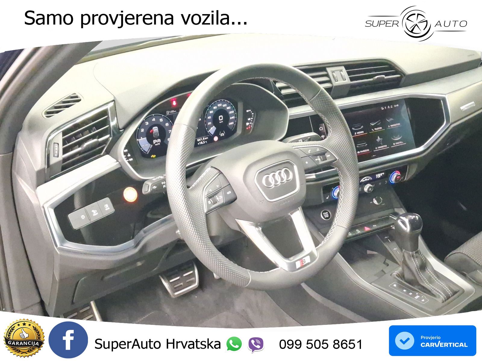 Audi Q3 II Sportback 35 TFSI (150 KS) S tronic 2x S line LED+GR SJED+ACC