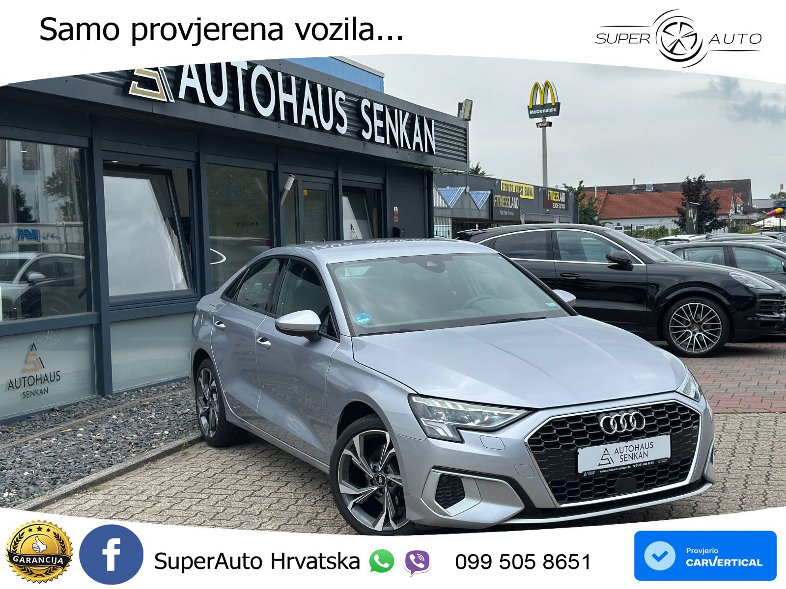 Audi A3 Limuzina 35 TFSI (150 KS) S line