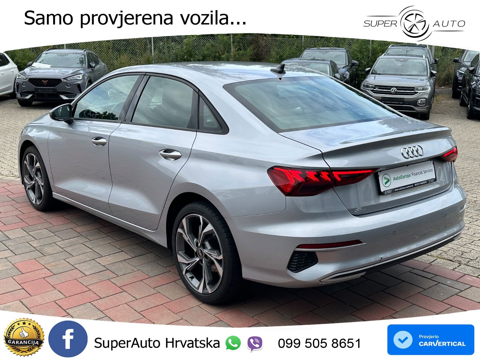 Audi A3 Limuzina 35 TFSI (150 KS) S line
