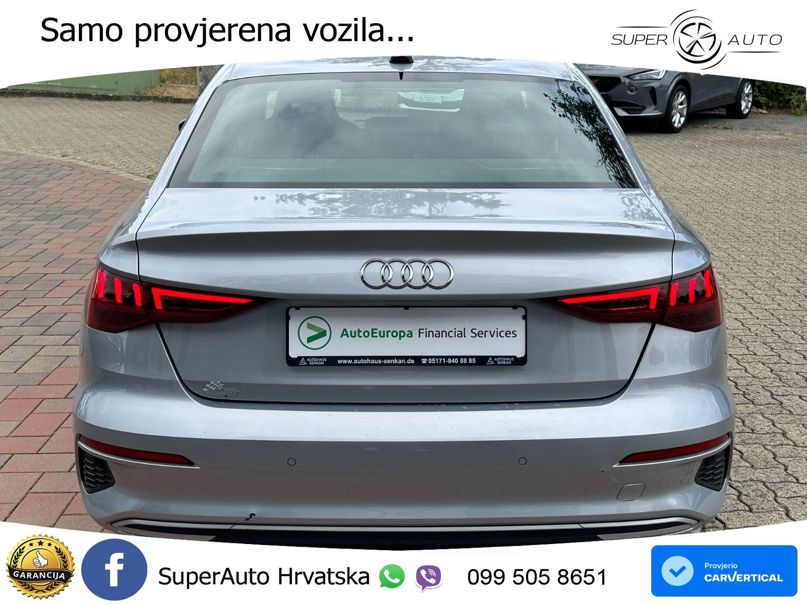 Audi A3 Limuzina 35 TFSI (150 KS) S line