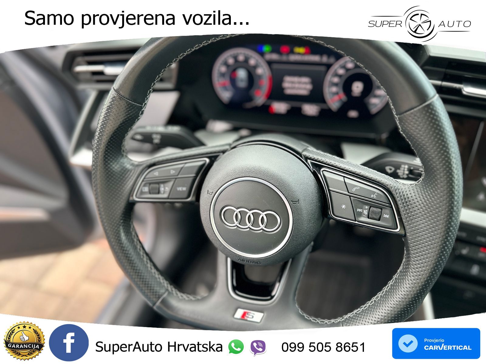 Audi A3 Limuzina 35 TFSI (150 KS) S line