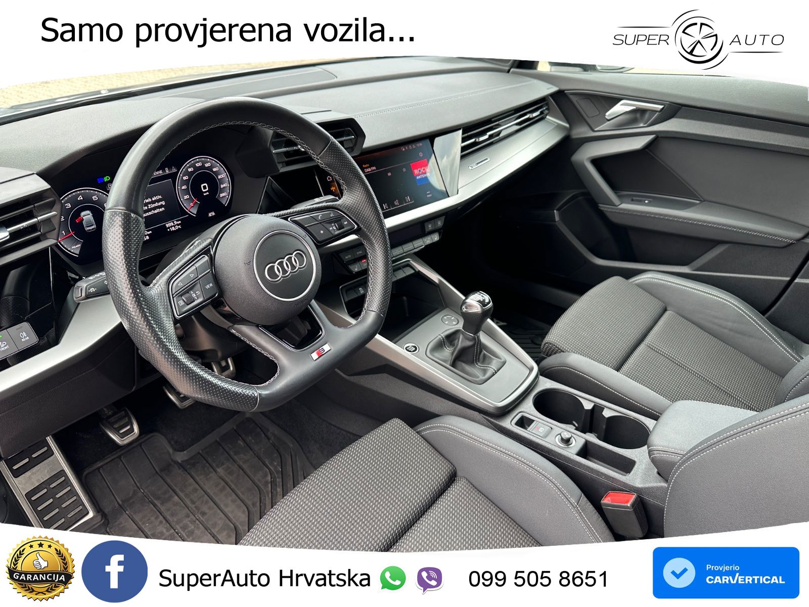 Audi A3 Limuzina 35 TFSI (150 KS) S line