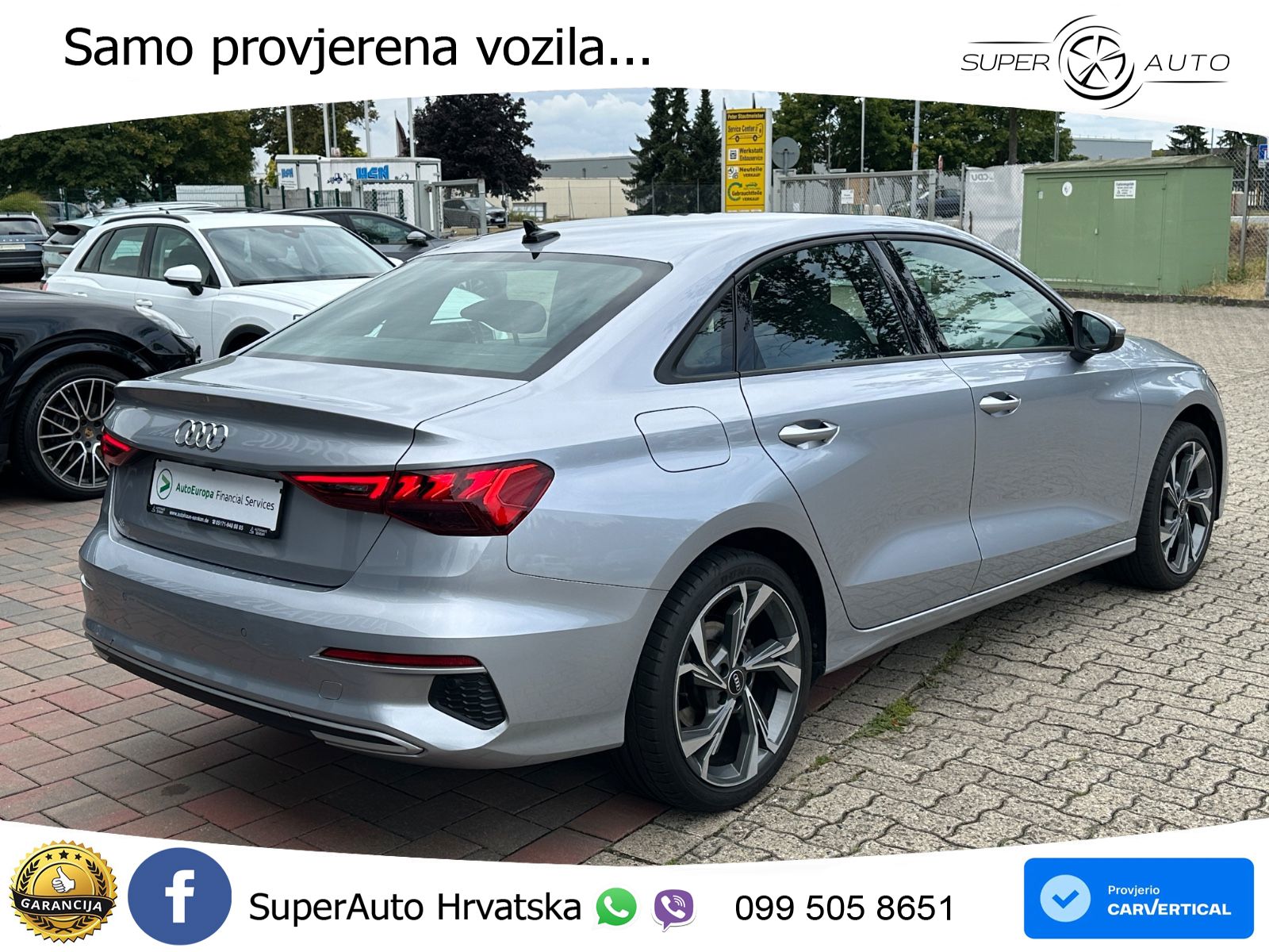 Audi A3 Limuzina 35 TFSI (150 KS) S line