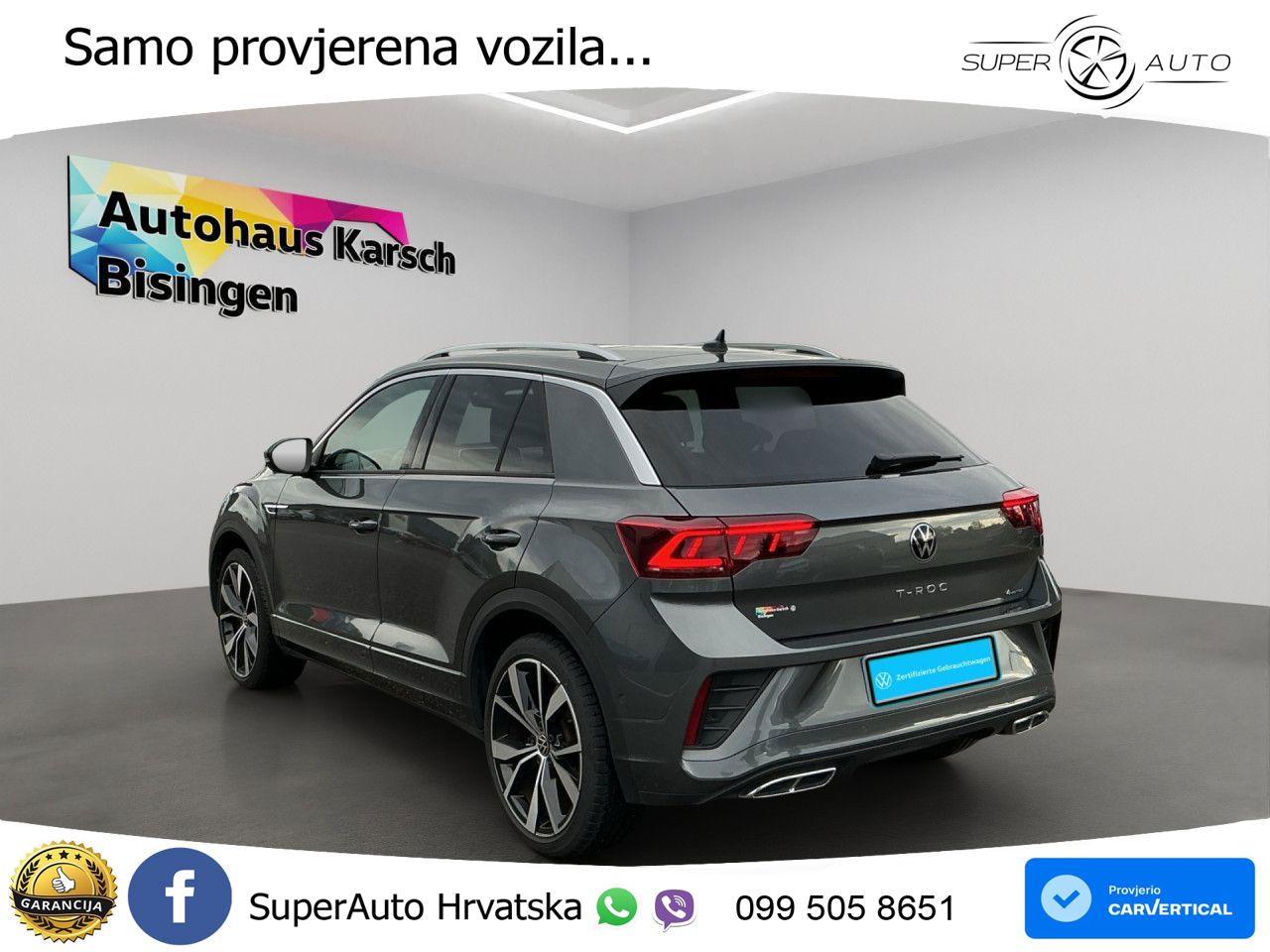 Volkswagen T-Roc I 2.0 TDI (150 KS) DSG LED+GR SJED+ACC