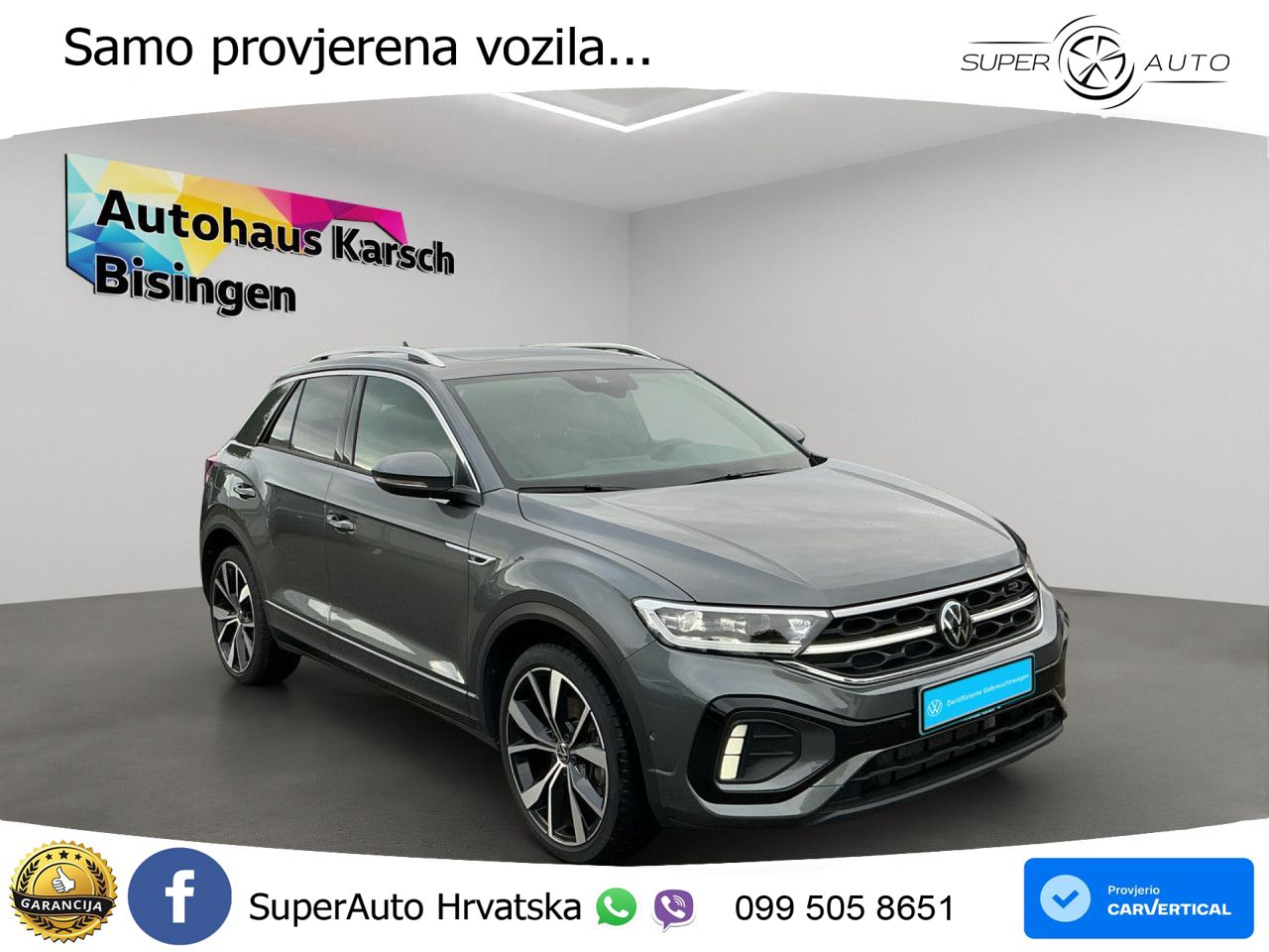 Volkswagen T-Roc I 2.0 TDI (150 KS) DSG LED+GR SJED+ACC