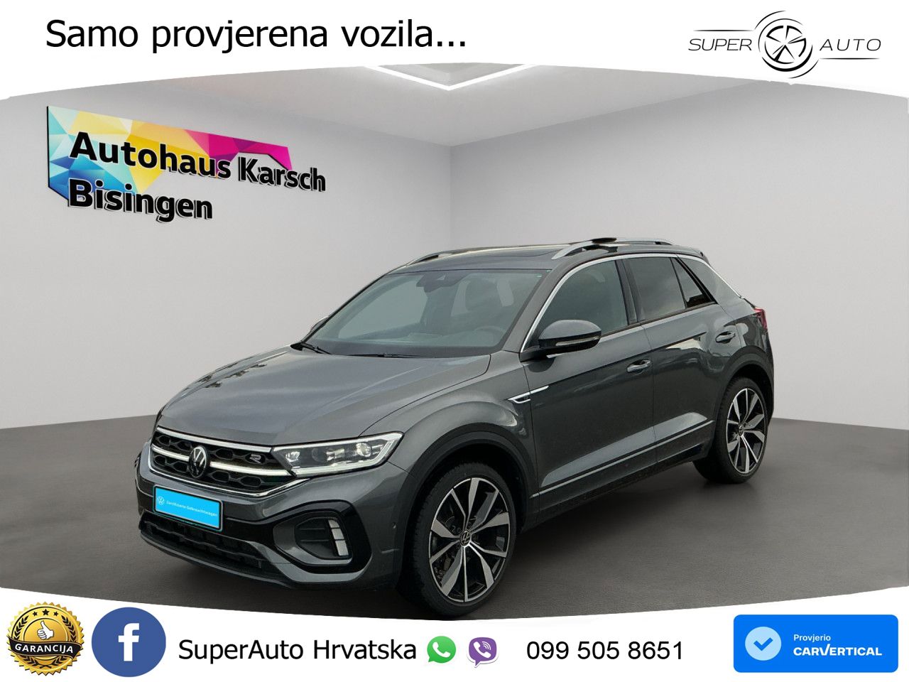 Volkswagen T-Roc I 2.0 TDI (150 KS) DSG LED+GR SJED+ACC