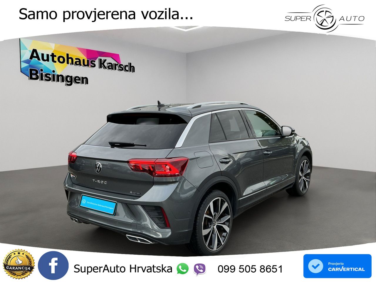 Volkswagen T-Roc I 2.0 TDI (150 KS) DSG LED+GR SJED+ACC