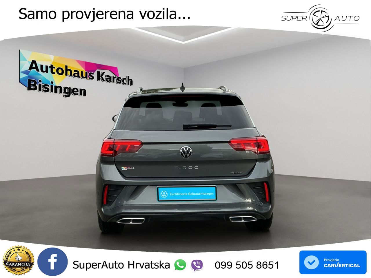Volkswagen T-Roc I 2.0 TDI (150 KS) DSG LED+GR SJED+ACC