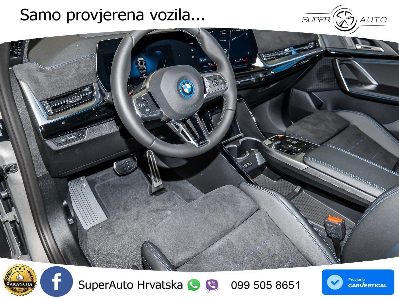 BMW iX1 66.5 kWh (204 KS) eDrive20 M Sport LED+GR SJED+ACC