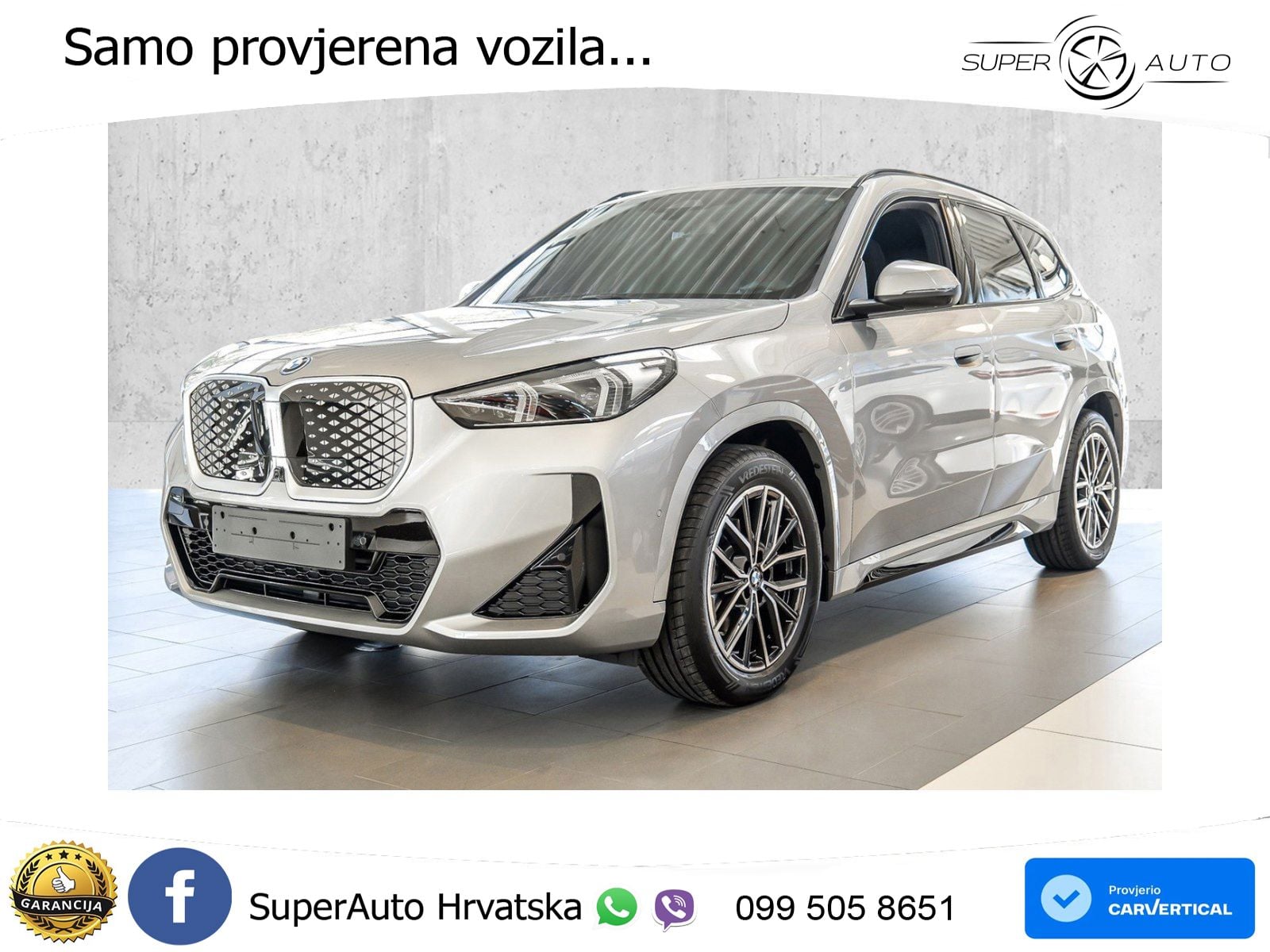 BMW iX1 66.5 kWh (204 KS) eDrive20 M Sport LED+GR SJED+ACC